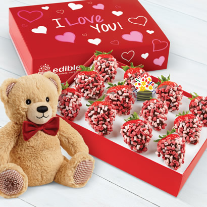 edible arrangements teddy bear