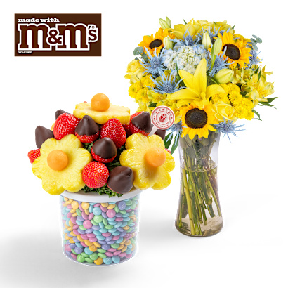 Edible Arrangements® fruit baskets - Vibrant Bouquet & Heart