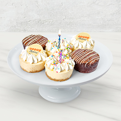 Brownie and Cheesecake Birthday Box