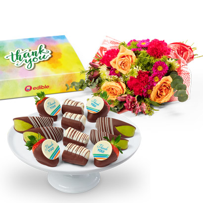 Thank You Flowers  Fruit