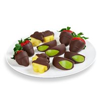 Chocolate Dipped Strawberries Apples  Pineapple Box