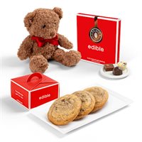 Say it with a Plush Cookies  Truffles Gift Set