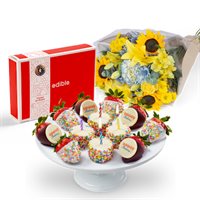 The Perfect Birthday Dipped Berry Gift Set