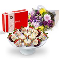 The Perfect Birthday Dipped Berry Gift Set