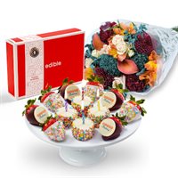 The Perfect Birthday Dipped Berry Gift Set