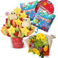Owl Always Love You Fruit  Flowers Bundle