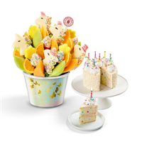 Confetti Candle Cake  Unicorn Arrangement