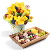 Sunny Lemon Bar  Butterfly Arrangement