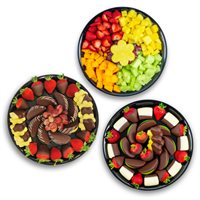 Chocolate Covered & Fresh Fruit Party Platters