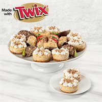 Salted Caramel Cheesecake Platter made with TWIX Cookie Bars