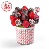 The One The Only The Elf on the Shelf Peppermint Winter Wonderland Arrangement