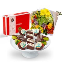 Thank You Flowers  Fruit